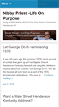 Mobile Screenshot of nibbypriest.com